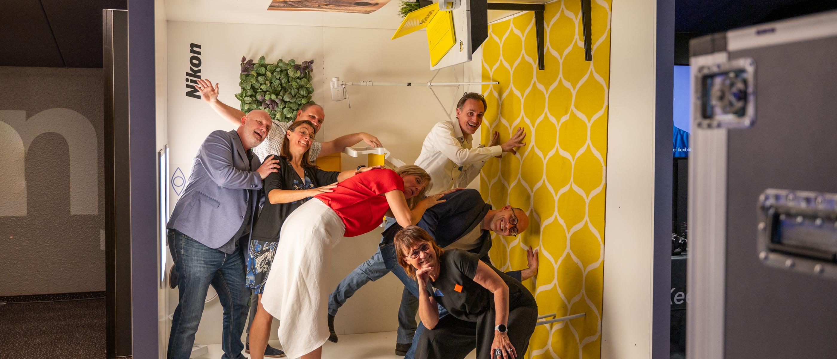 Fun in de fotobox op Video Experience Day 2025