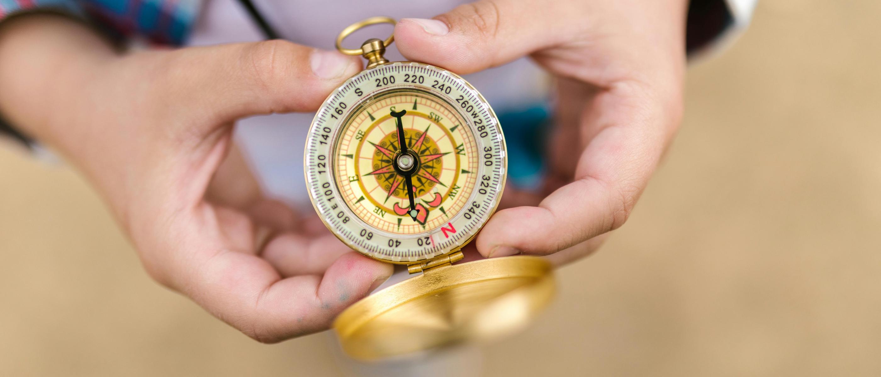 Inside compass