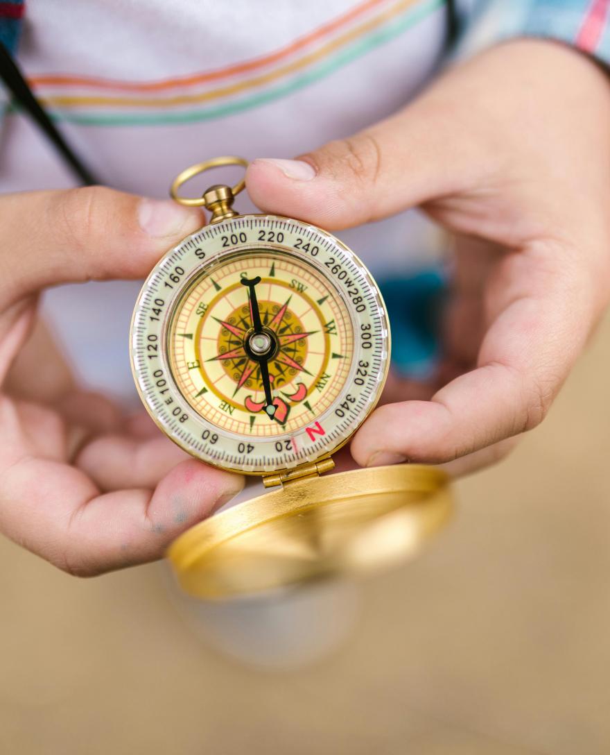 Inside compass